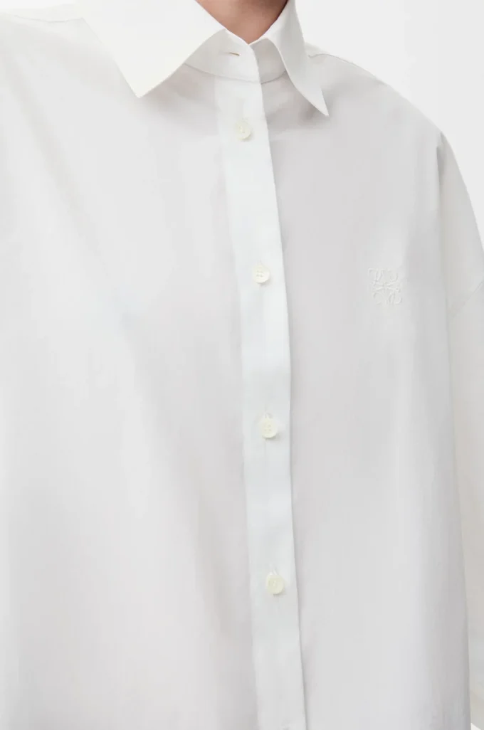 Capeshirt i bomull Vit Capeshirt i bomull Vit