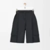 Cargoshorts i ull Mörkgrå Cargoshorts i ull Mörkgrå