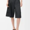 Cargoshorts i ull Mörkgrå Cargoshorts i ull Mörkgrå