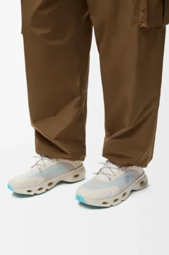 Cloudsolo sneaker Sand/Turquoise