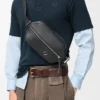 Convertible sling i klassiskt kalvskinn Svart Convertible sling i klassiskt kalvskinn Svart