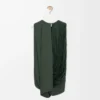 Dekorerad topp i viskos Khaki Green Dekorerad topp i viskos Khaki Green