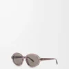 Delta Slim solglasögon Transparent Brown Delta Slim solglasögon Transparent Brown