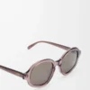 Delta Slim solglasögon Transparent Brown Delta Slim solglasögon Transparent Brown