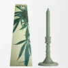 Doftljusstake med doft av marijuana Mörkgrön Doftljusstake med doft av marijuana Mörkgrön