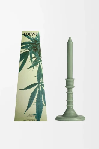 Doftljusstake med doft av marijuana Mörkgrön