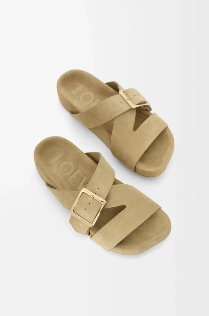 Ease Buckle slide i mocka Sahara Ease Buckle slide i mocka Sahara