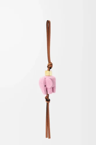 Elefantberlock i filt och kalvskinn Candy