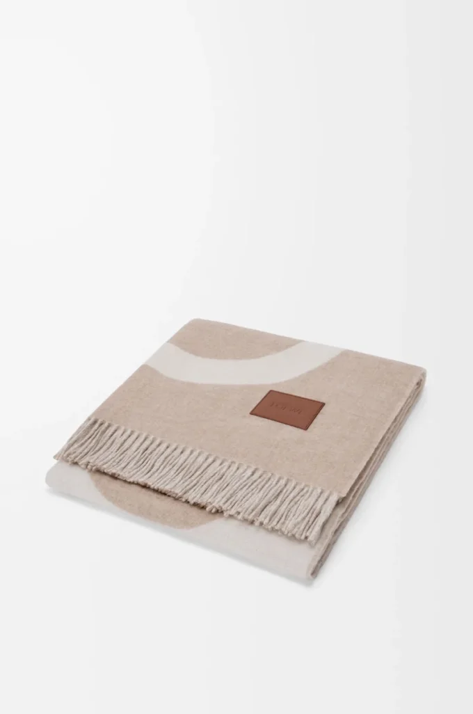 Filt i ull och kashmir Beige/Ecru Filt i ull och kashmir Beige/Ecru