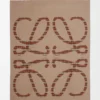 Filt i ull och kashmir Beige/Orange Filt i ull och kashmir Beige/Orange