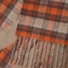 Filt i ull och kashmir Beige/Orange Filt i ull och kashmir Beige/Orange