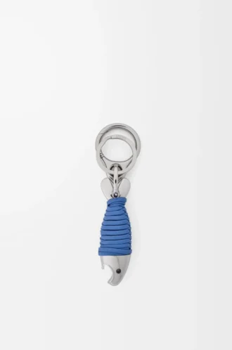 Fish nyckelring med flasköppnare Silver/Seaside Blue
