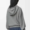 Flamenco-hoodie i bomull och kashmir Grå Flamenco-hoodie i bomull och kashmir Grå