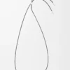 Flor-halsband i sterlingsilver och kristaller Gult/silver Flor-halsband i sterlingsilver och kristaller Gult/silver