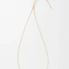 Flor-halsband i sterlingsilver och kristaller Vit/Guld Flor-halsband i sterlingsilver och kristaller Vit/Guld