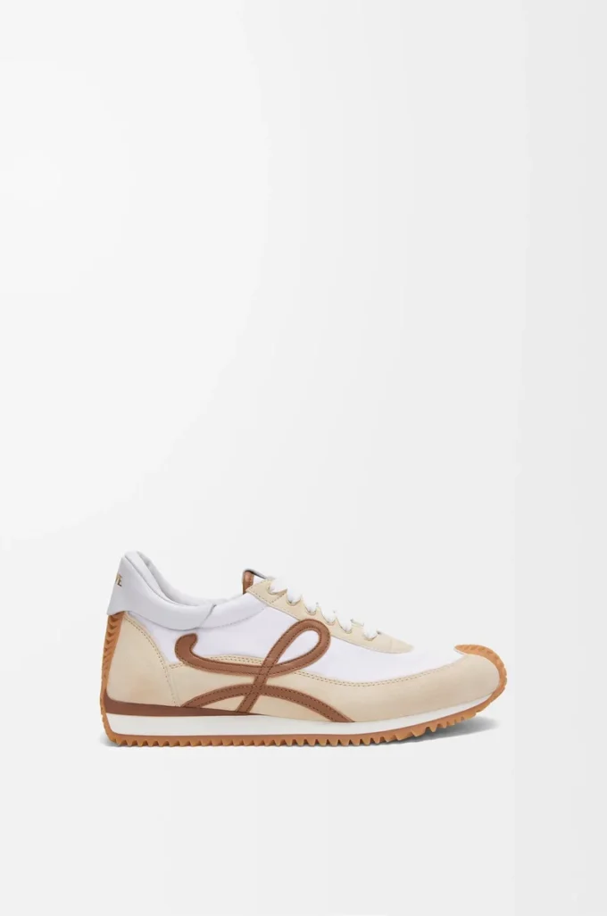 Flow Runner 2.0 i nylon och mocka Choklad/Almost Optic Flow Runner 2.0 i nylon och mocka Choklad/Almost Optic