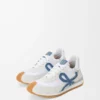 Flow Runner 2.0 i nylon och mocka Vit/Ljus denim Flow Runner 2.0 i nylon och mocka Vit/Ljus denim