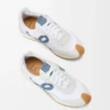 Flow Runner 2.0 i nylon och mocka Vit/Ljus denim Flow Runner 2.0 i nylon och mocka Vit/Ljus denim