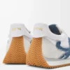 Flow Runner 2.0 i nylon och mocka Vit/Ljus denim Flow Runner 2.0 i nylon och mocka Vit/Ljus denim