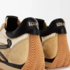 Flow Runner i nylon och mocka Guld/Svart Flow Runner i nylon och mocka Guld/Svart