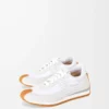 Flow Runner i nylon och mocka Vit Flow Runner i nylon och mocka Vit