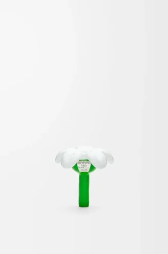 Flower Seat-hänge i sterlingsilver Silver/Vit
