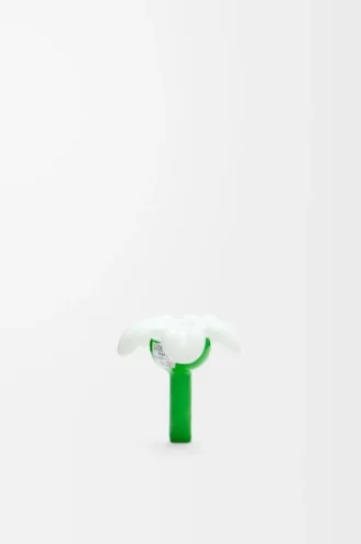 Flower Seat-hänge i sterlingsilver Silver/Vit