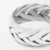 Flätad ring i sterlingsilver Silver Flätad ring i sterlingsilver Silver