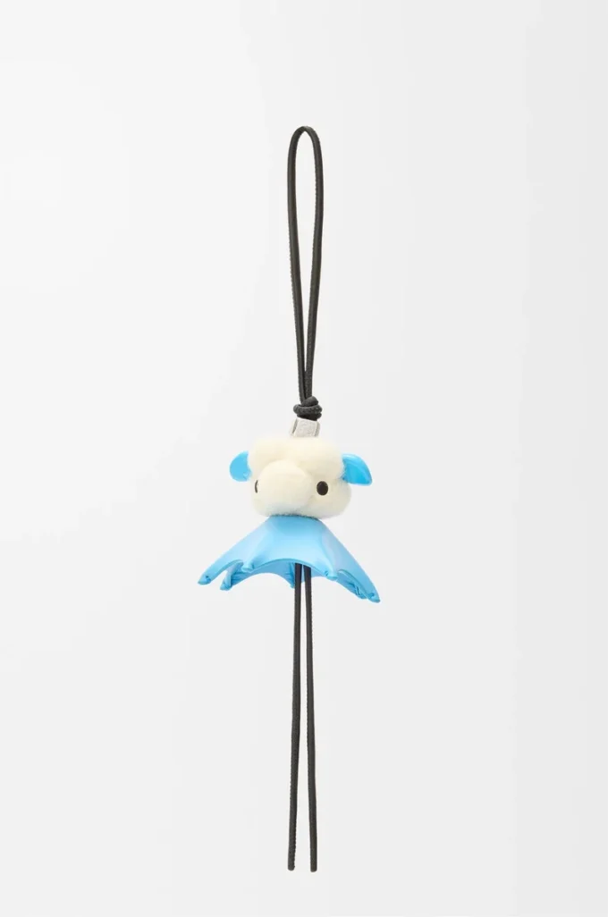 Fluffy Puzz-berlock Svart/Vit Fluffy Puzz-berlock Svart/Vit