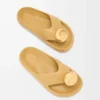 Foam Pebble sandal Medium Concealer/Gold