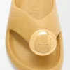 Foam Pebble sandal Medium Concealer/Gold