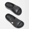 Foam Pebble-sandaler Svart/Guld Foam Pebble-sandaler Svart/Guld