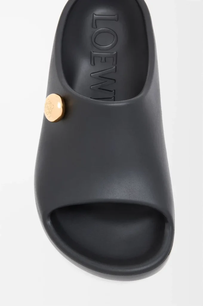 Foam Pebble-sandaler Svart/Guld Foam Pebble-sandaler Svart/Guld