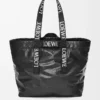 Fold Shopper i papperkalvskinn Svart Fold Shopper i papperkalvskinn Svart
