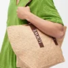 Fold Shopper i raffia Natur/Tan