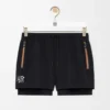 Funktionsshorts i tekniskt skal, svart Funktionsshorts i tekniskt skal, svart