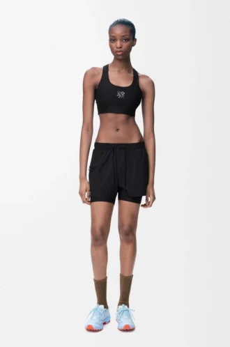 Funktionsshorts i tekniskt skal, svart Funktionsshorts i tekniskt skal, svart