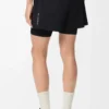 Funktionsshorts i tekniskt skal, svart