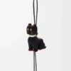 Futurist Cat-berlock i filt Svart/orange Futurist Cat-berlock i filt Svart/orange