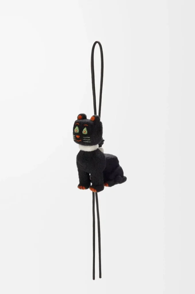 Futurist Cat-berlock i filt Svart/orange Futurist Cat-berlock i filt Svart/orange