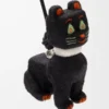 Futurist Cat-berlock i filt Svart/orange Futurist Cat-berlock i filt Svart/orange