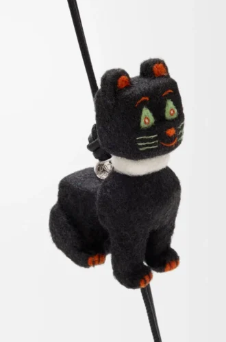 Futurist Cat-berlock i filt Svart/orange