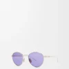 Groove Runda solglasögon Purple Groove Runda solglasögon Purple