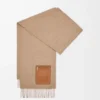 Halsduk i ull och kashmir Beige Halsduk i ull och kashmir Beige