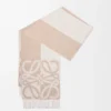 Halsduk i ull och kashmir Beige/Ecru Halsduk i ull och kashmir Beige/Ecru