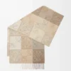 Halsduk i ull och kashmir Vit/beige