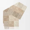 Halsduk i ull och kashmir Vit/beige