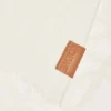 Halsduk i ull och silke Vit Halsduk i ull och silke Vit