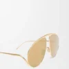 Hillock solglasögon Guld Hillock solglasögon Guld