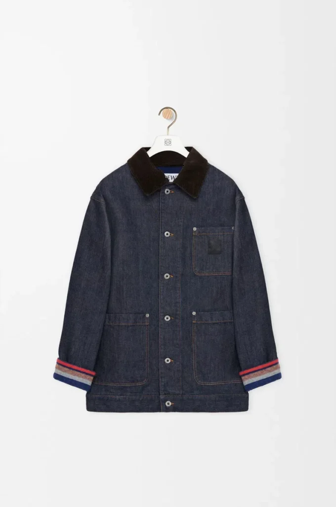 Jacka i denim Raw Denim/Blå Jacka i denim Raw Denim/Blå
